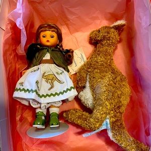Beautiful NWT Madame Alexander Australia doll with kangaroo
